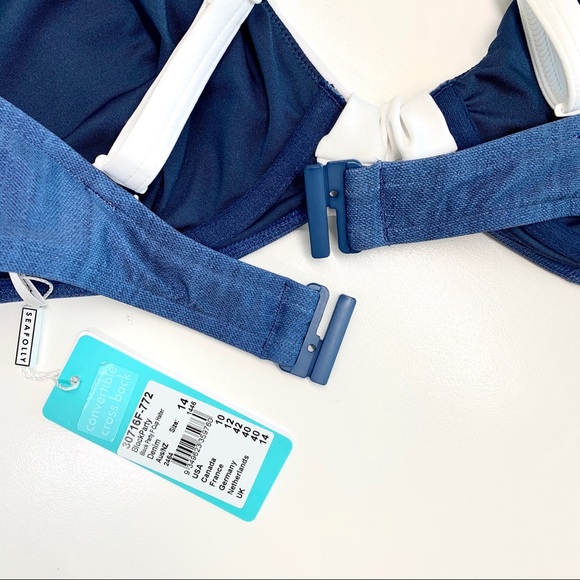 NWT US-10 2-pc Set Denim Bikini (DD) - Picture 9 of 16